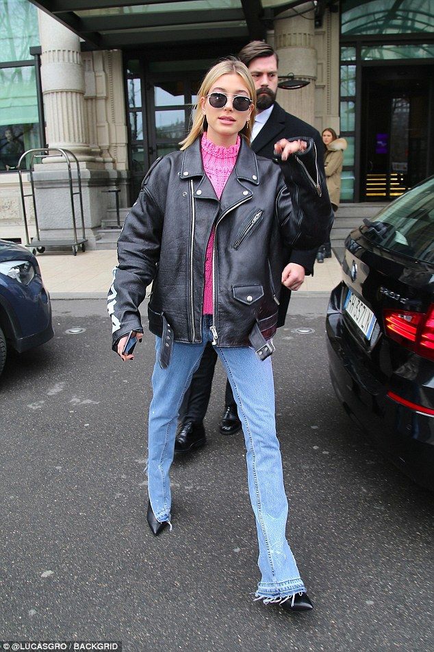 Casual: She's been jet-setting across the globe for the international Fashio...