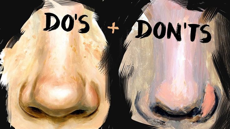 Do's and Don'ts of Realistic Nose Painting Art