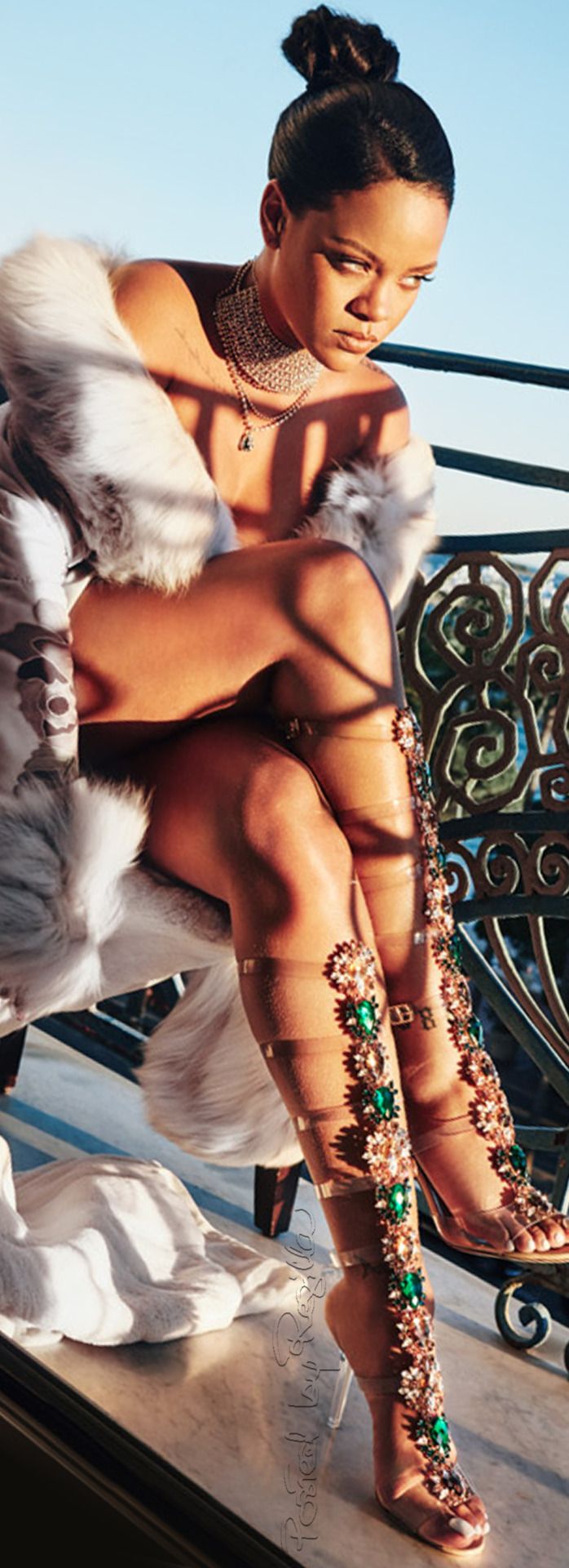 Regilla ⚜ Rihanna for Manolo Blahnik