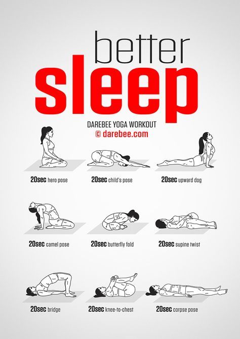 Sie können nicht gut einschlafen? Dann probieren Sie doch diesen Yogaworkout! F...