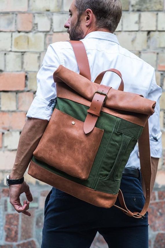This backpack is made by hand in our workshop from carefully selected materials....