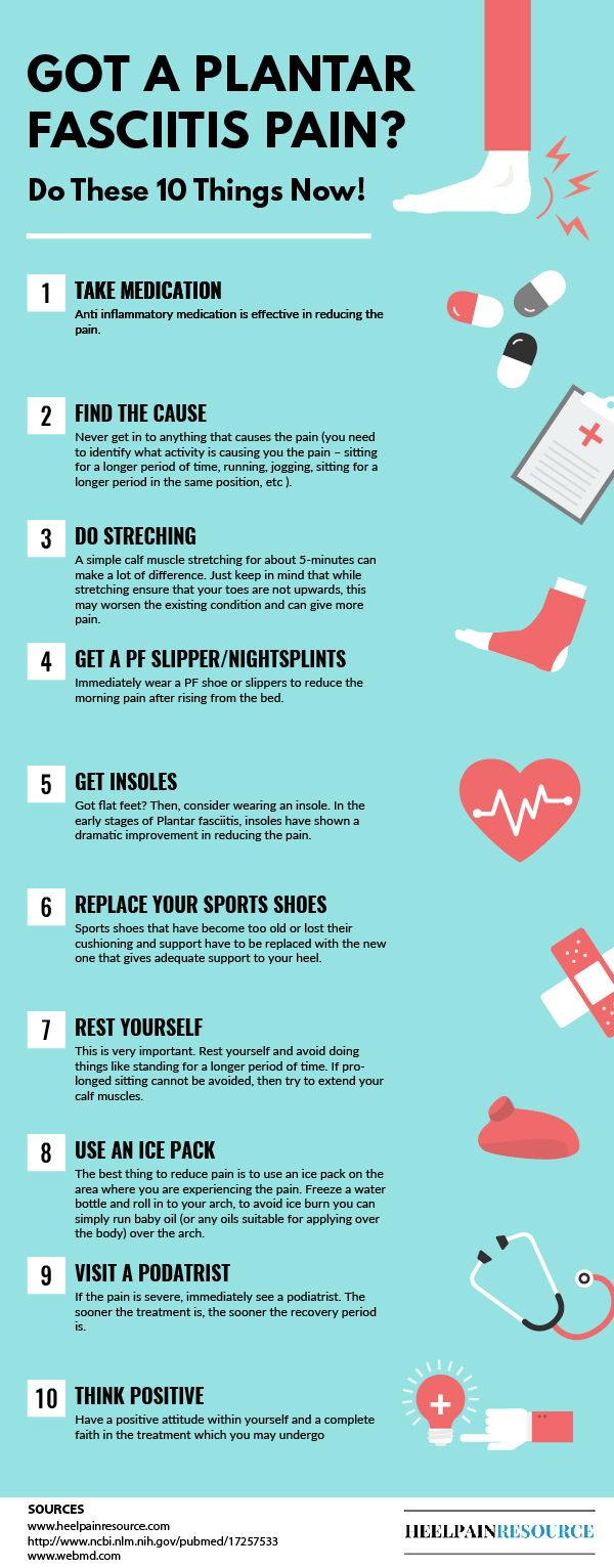 10 things to do when you are suffering from plantar fasciitis pain... Source: ww...