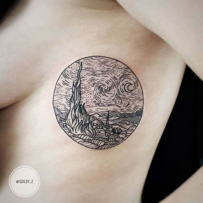 14+ Classical Art-Inspired Tattoos You Never Knew You Needed Until Now | Bored P...