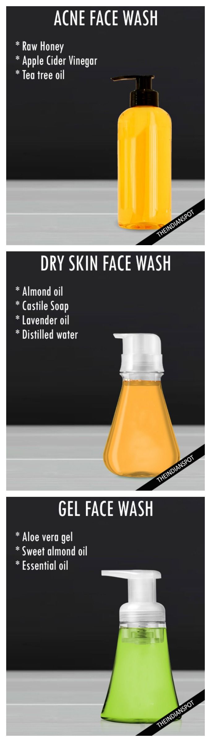 5 DIY Healthy Face Wash Recipes for every skin type                             ...