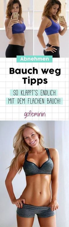 Der Bauch soll weg? DIESE 7 genialen Tipps sorgen für einen flachen Bauch