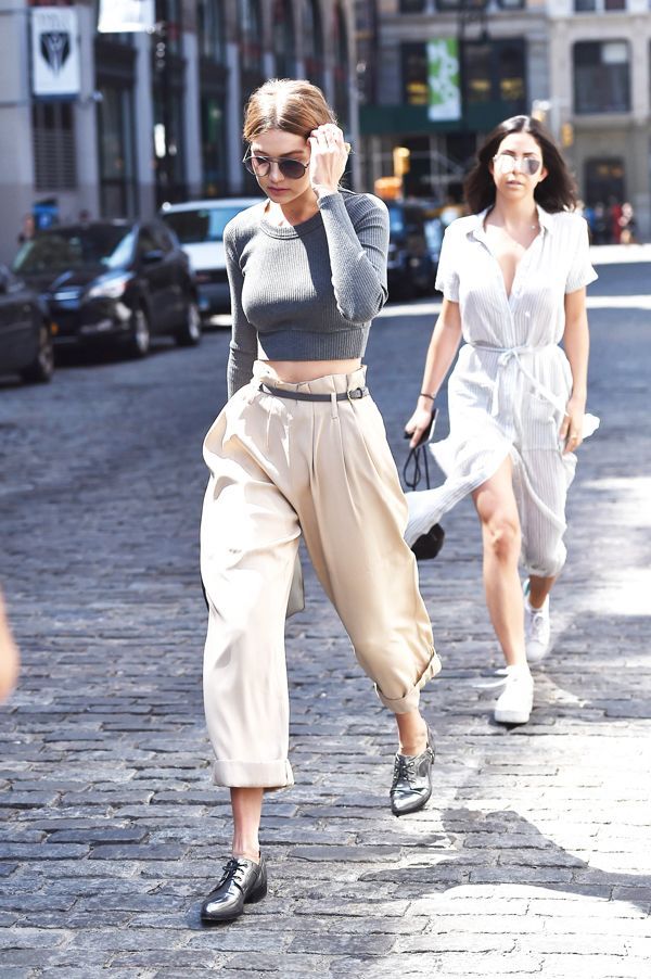 If you're not picking up the Annie Hall vibes Gigi Hadid is throwing down here, ...
