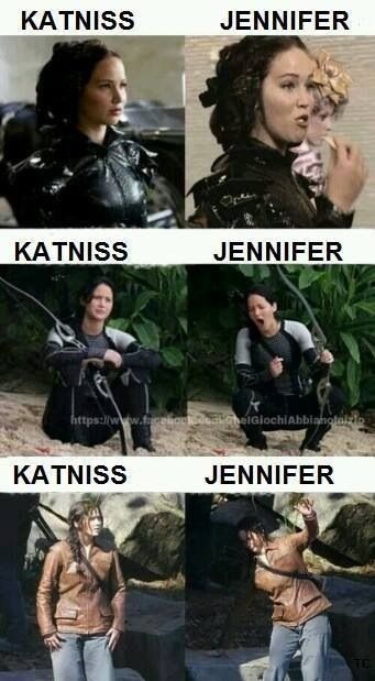 Lol haha funny pics / pictures / Hunger Games Humor / Catching Fire / Katniss / ...