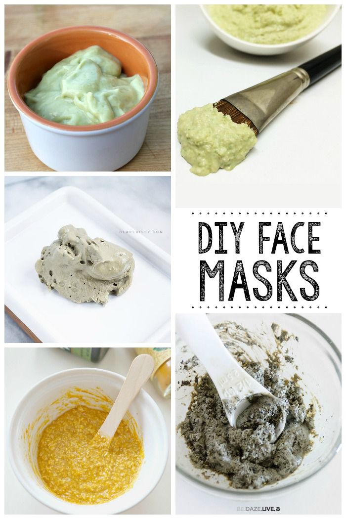 Make your own DIY face masks from stuff sitting in your kitchen.