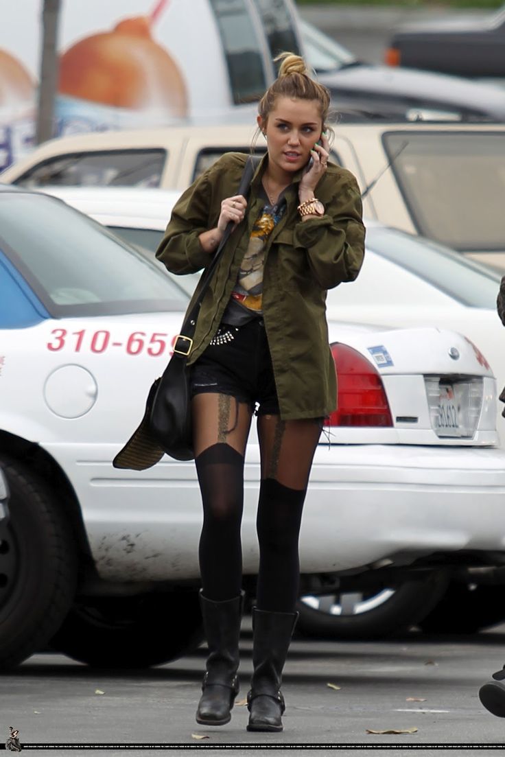 Miley Cyrus Style 2012 | The Fashion Breakfast: Miley Cyrus: street style