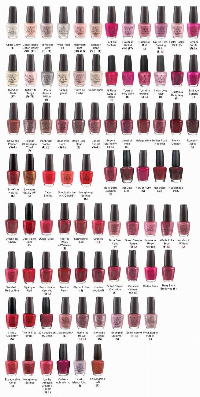 OPI collection..my favorite brand of polish.  Check eBay for some good prices on...