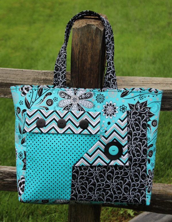 Pockets-A-Plenty Tote + Free Patch Pockets Video Tutorial