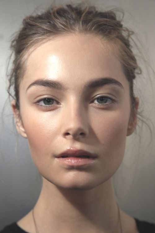 Simple makeup, grungy pony, downturn surf. The final look for @Peter Thomas Thom...