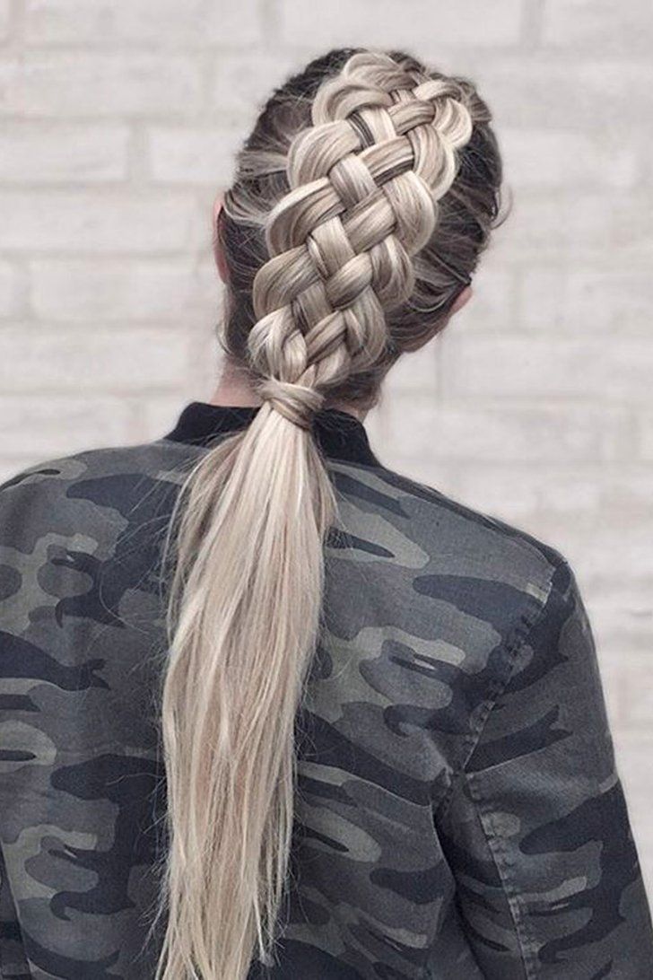 The Ultimate Hair Hack to Instantly Make Your Plait Prettier