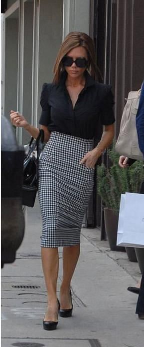Victoria Beckham- Normally I am not a fan of that fabric, but VB can make…