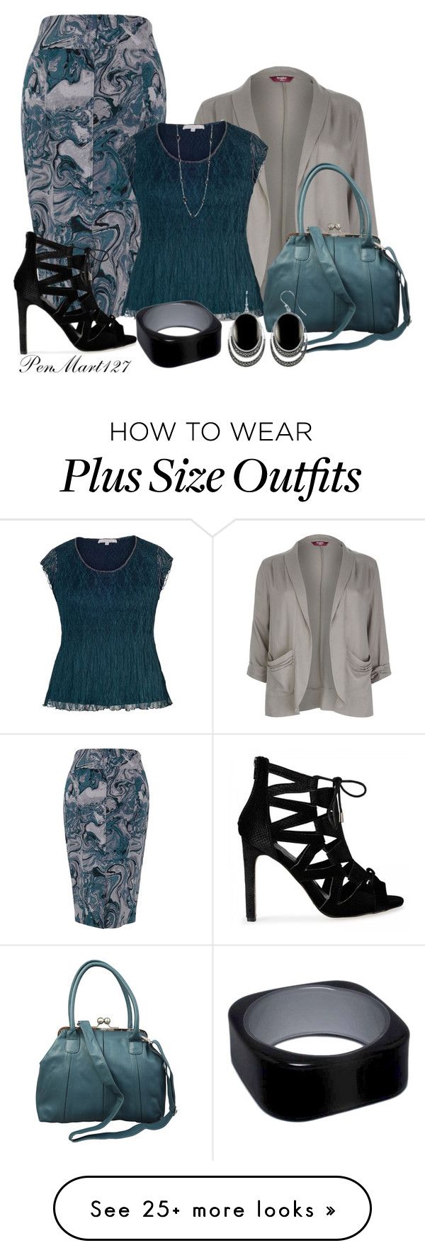 "Content #Plussize" by penny-martin on Polyvore featuring Melissa McCarthy Seven...