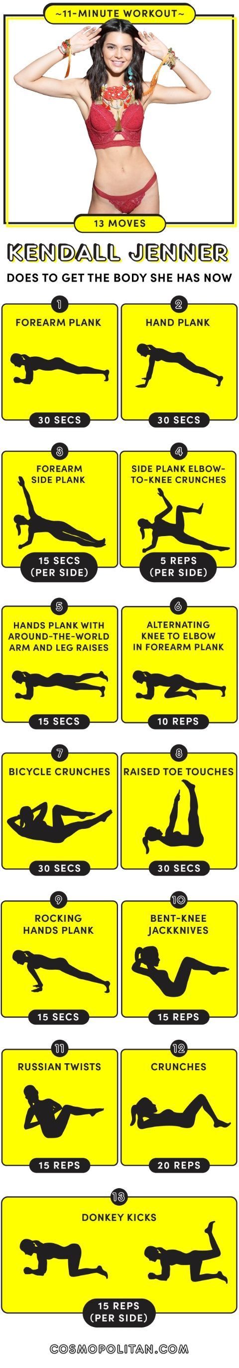 Not the biggest fan of the Jenners...BUT this is a good ab workout. Do 3-4 times...