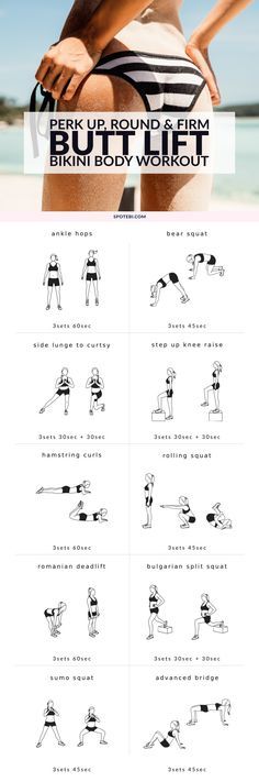 Perk up, round and firm your glutes with this butt lift workout for women. A 30 ...