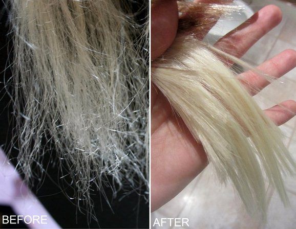 This DIY miracle hair repair will save dry, broken, and damaged hair within just...
