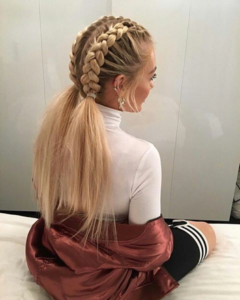 This schoolgirl favorite is all grown up. See the 12 new braided hairstyles we c...