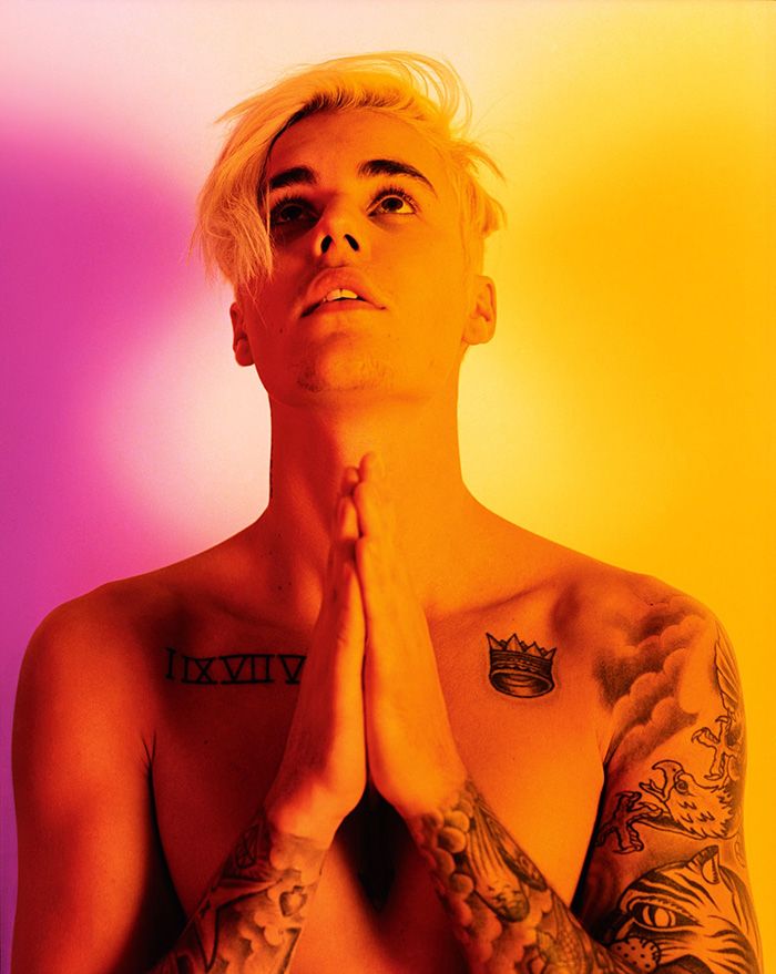 Justin Bieber covers the Winter 2015 issue of i-D Magazine ahead of the launch o...