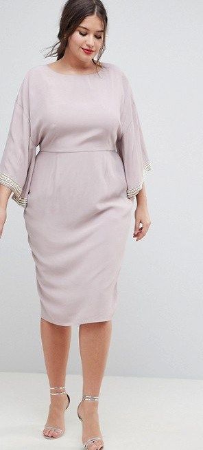 40 Plus Size Spring Wedding Guest Dresses {with Sleeves} - Plus Size Dresses - P...