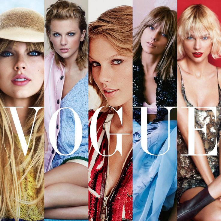 5 years of Taylor Swift on vogue... stunning!!
