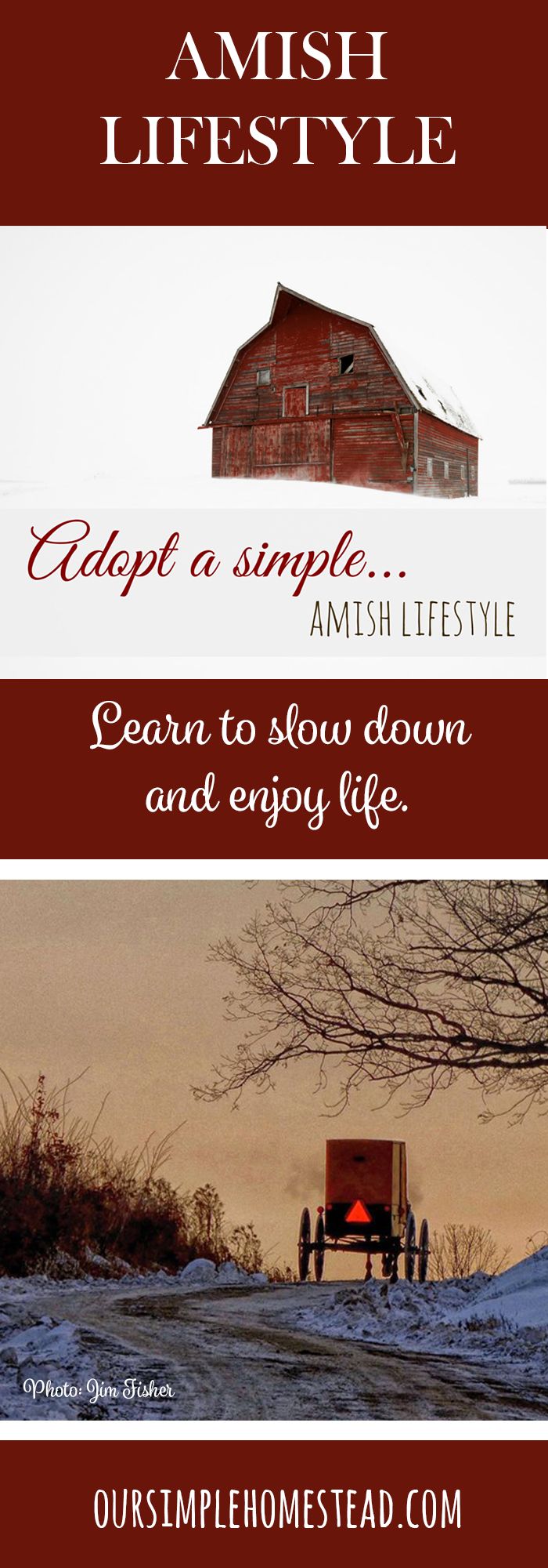 Amish Lifestyle - Learning to slow down and enjoy life can seem overwhelming, bu...