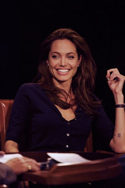 Angelina Jolie on Inside the Actor’s Studio. 2005.