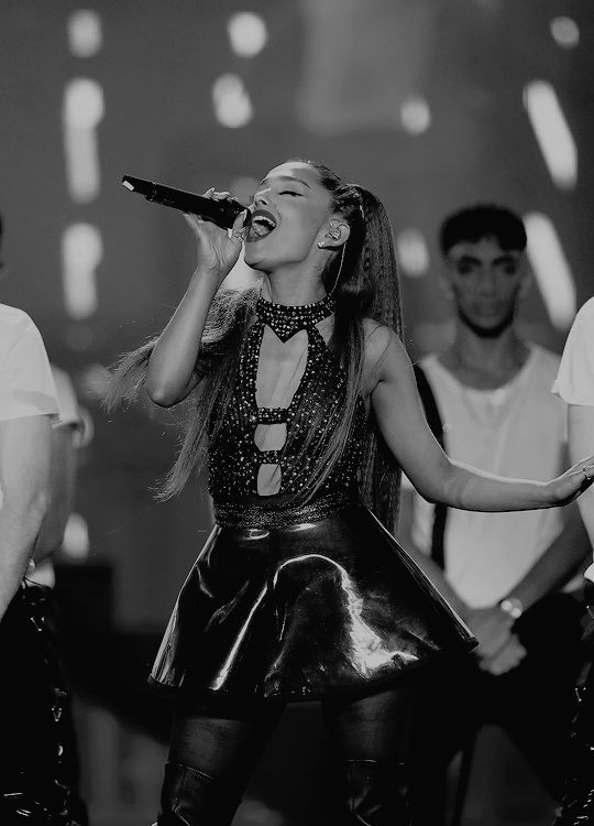 "Ariana performing at iHeartRadio’s Wango Tango Festival (June 2, 2018)"