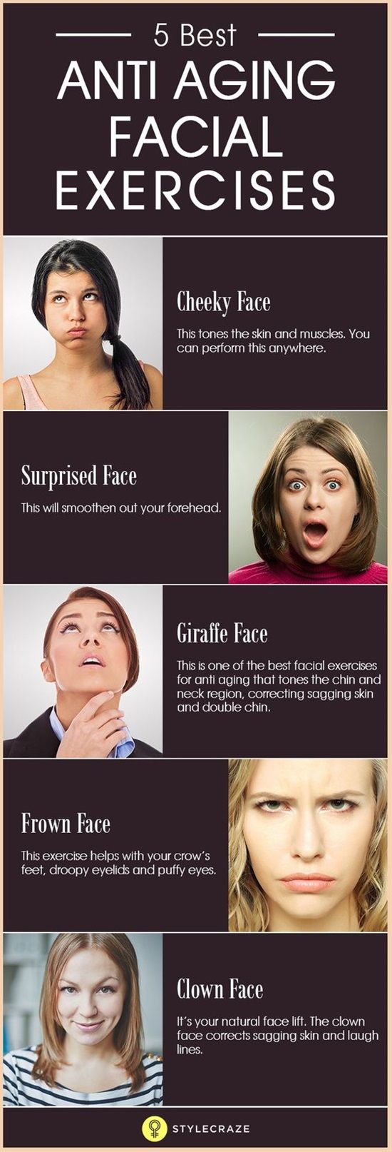 Best Anti Aging Facial Exercises