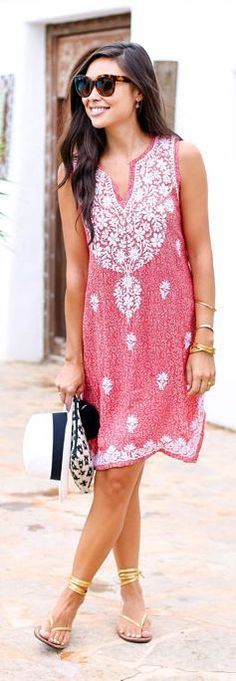 Embroidered Sundress by With Love From Kat
