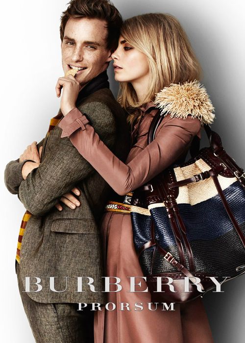 Fell in love with both Eddie Redmayne and Cara Delevigne because of this campaig...