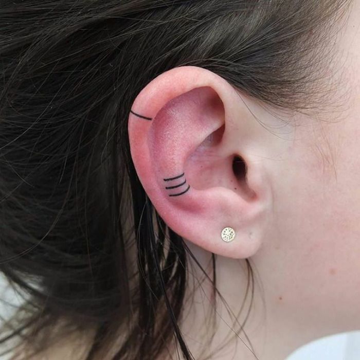 Helix Tattoo Trend Is Taking Over Instagram, And These 10+ Pics Will Make You Wa...