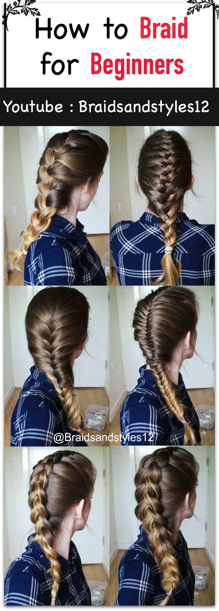 How to Braid your Own Hair for Beginners by Braidsandstyles12. Click the  below ...