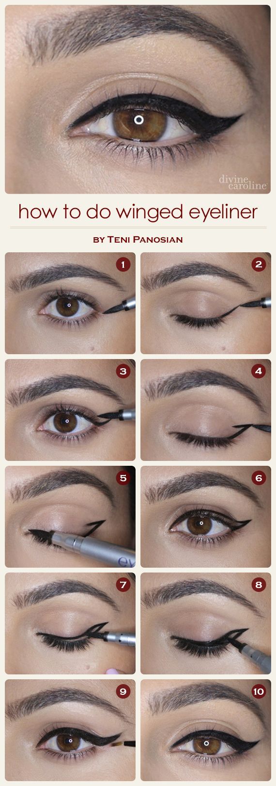 How to Do Winged Eyeliner | Easy Step By Step Tutorial on How to Achieve Perfect...