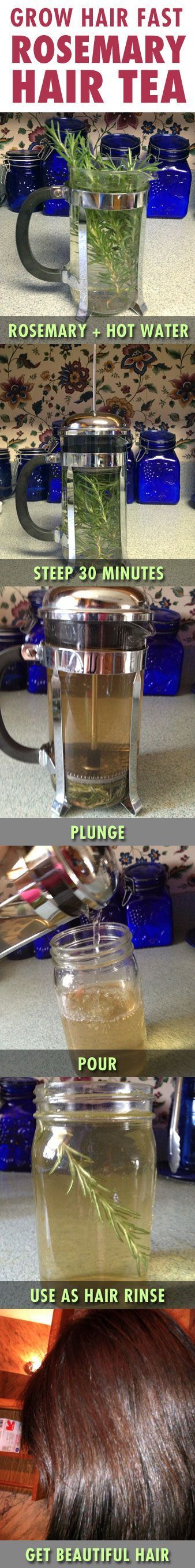 Idea to Grow hair fast. May try it. Cannot hurt and smells nice.