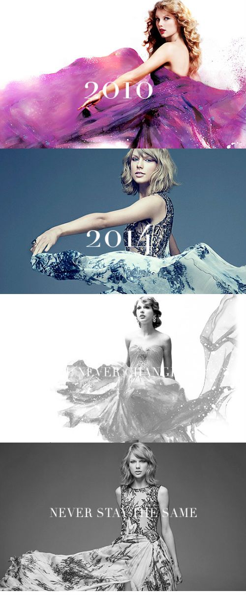 "I’ll never change, but I’ll also never stay the same either." - Taylor Swif...