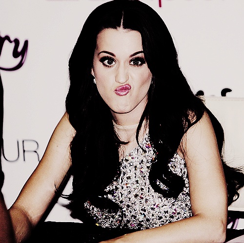 Katy Perry funny faces