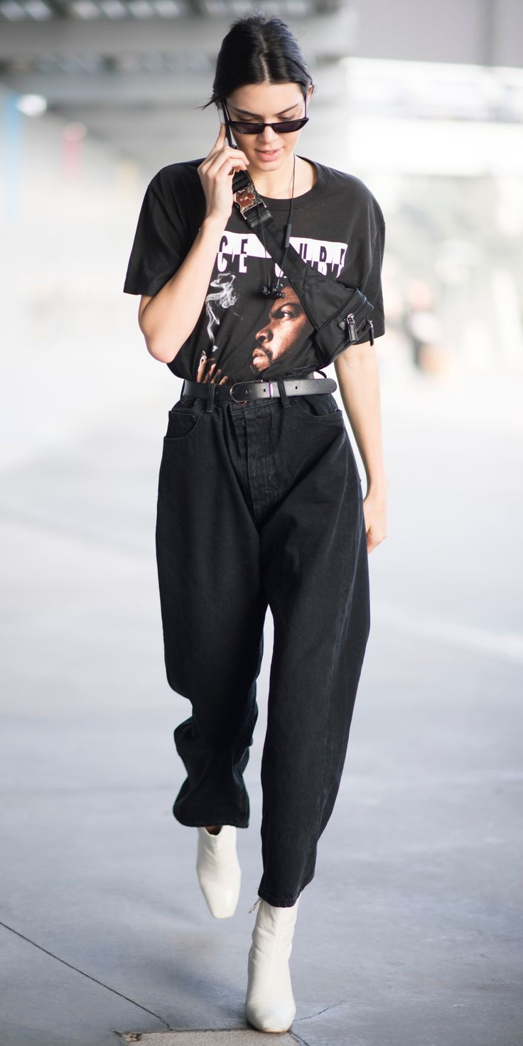 Kendall Jenner's Chic Street Style - February 24, 2017 from InStyle.com