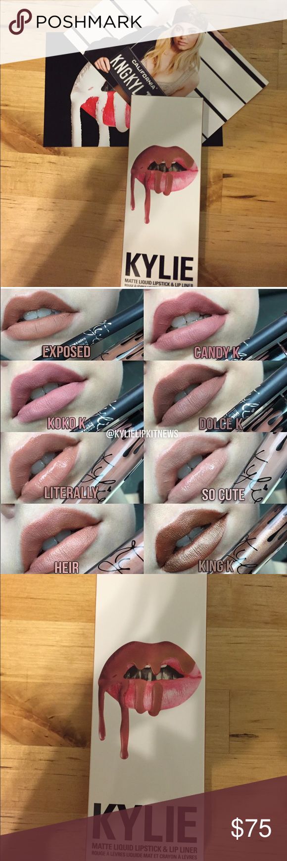 Kylie Jenner Lip Kit "Candy K" Lip Gloss and LinerNWT RETAIL