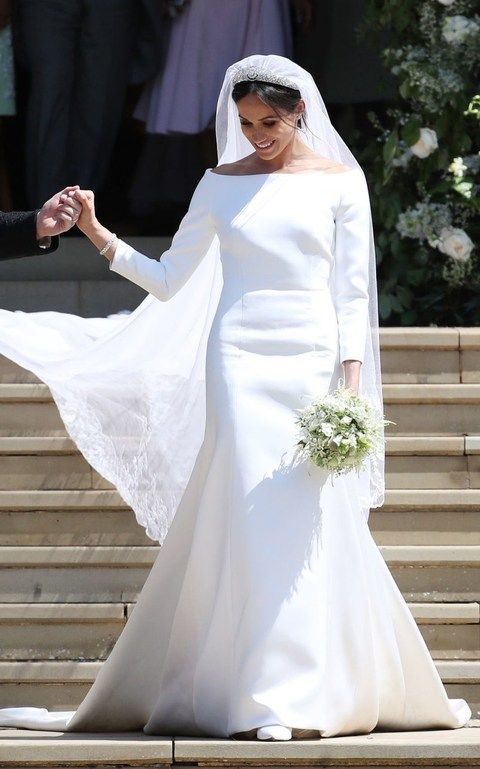 Meghan Markle's wedding gown, designed by Givenchy's Clare Waight Keller