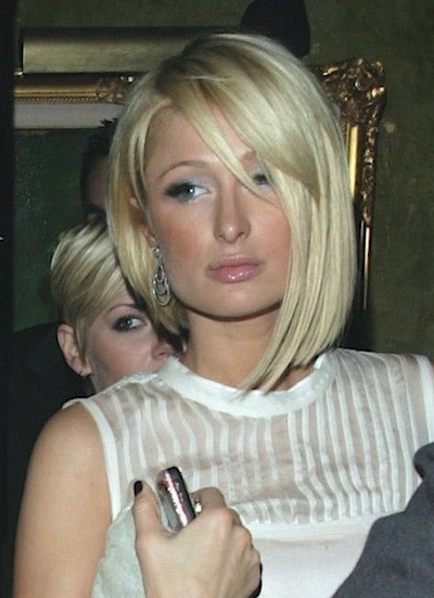 Paris Hilton - Short hairstyles