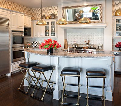 Peek Inside Kourtney Kardashian's Home - The Kitchen from #InStyle