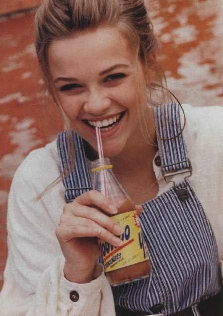 Reese Witherspoon for Seventeen Magazine - Dec. 1993