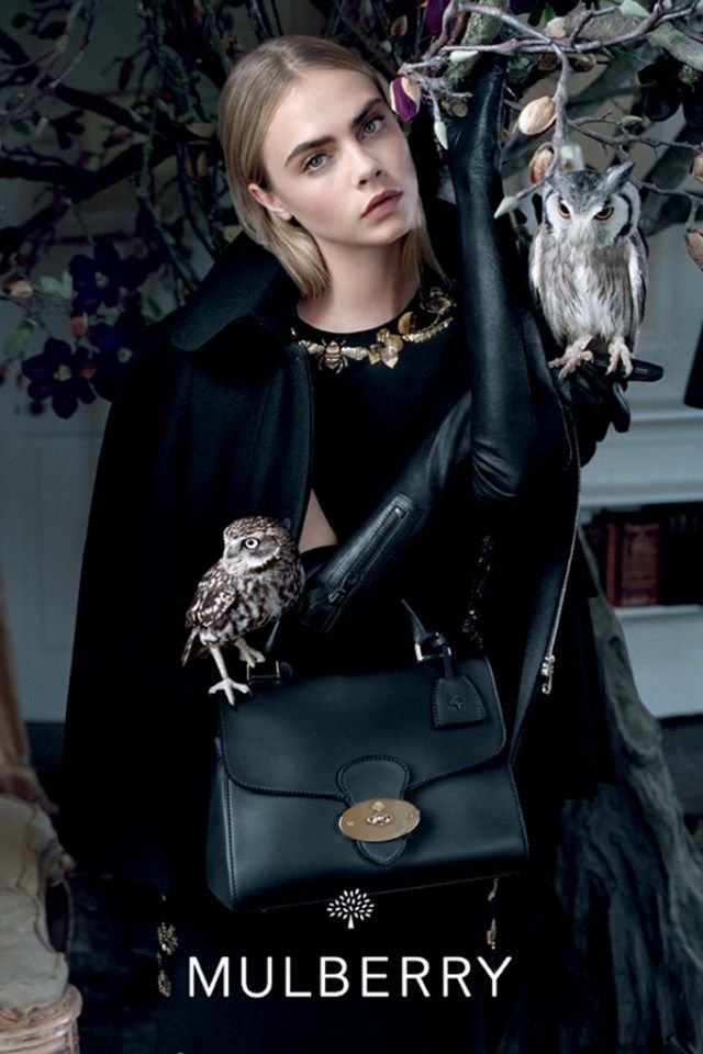 See More Mulberry Fall 2013 Ads Starring Cara Delevingne | Fashion Gone Rogue: T...