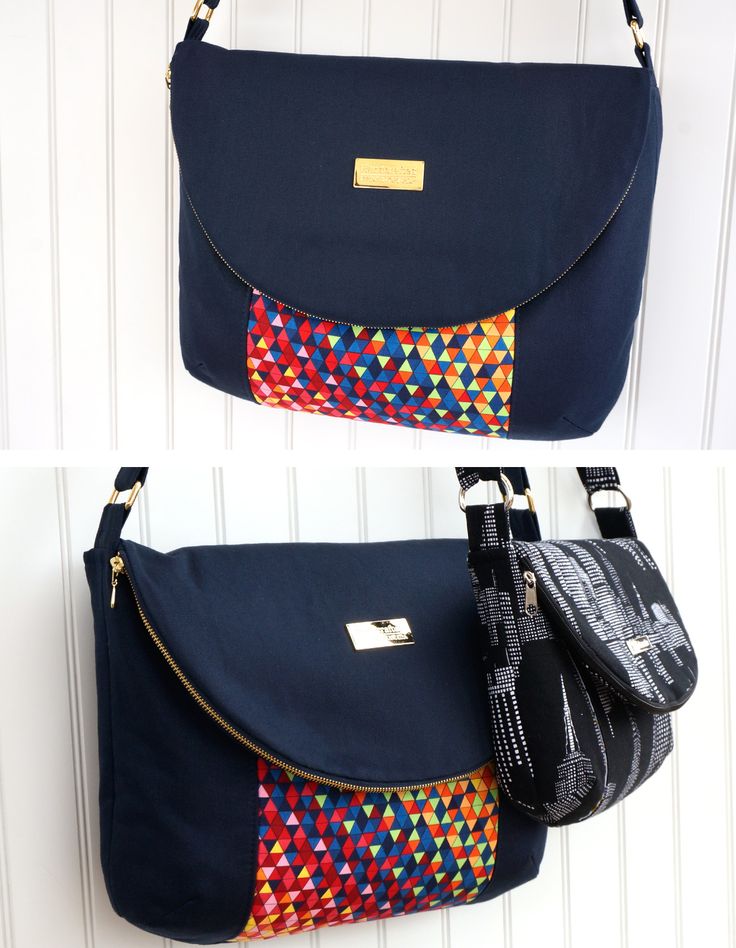 The Manhattan Bag - April 2015 Bag of the Month Club - Emmaline Bags: Sewing Pat...