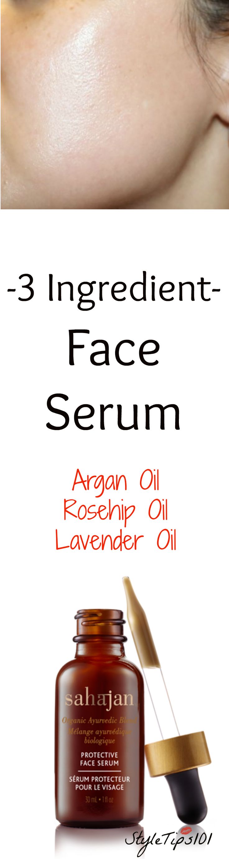 This DIY face serum is super easy to make and benefits all skin types including ...