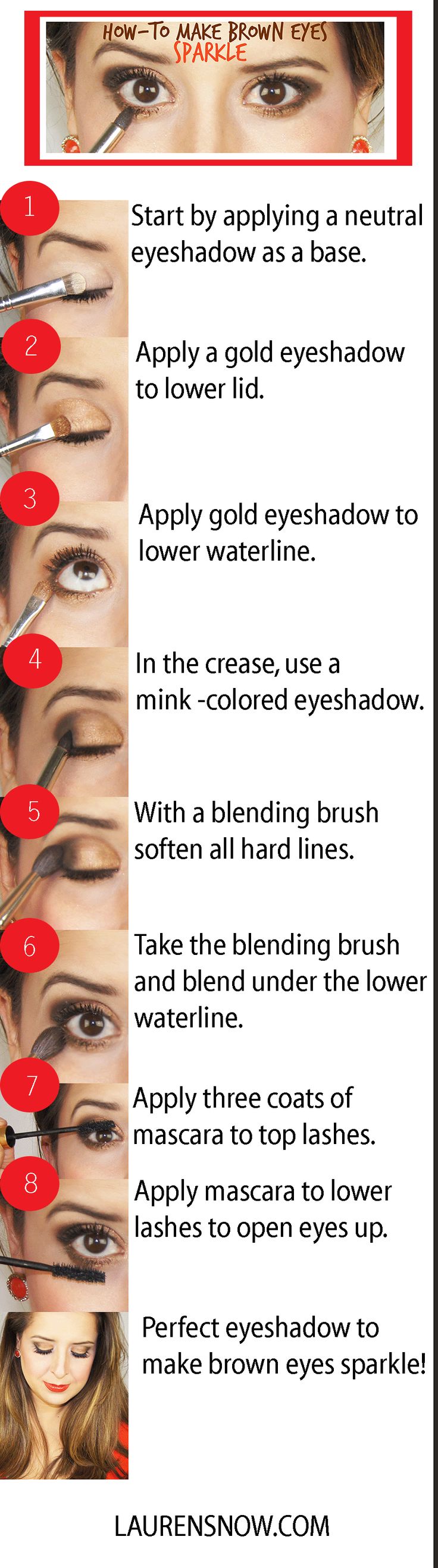 This is how I do my eyeshadow too but I would use lighter colors.