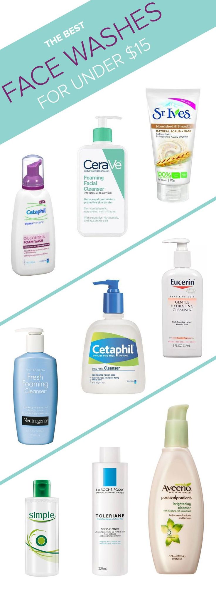 Whether you have sensitive, dry, oily or combination skin, these are the best fa...