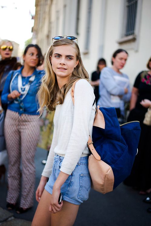 While Cara looks good in everything, it's hard to tell what her personal sty...